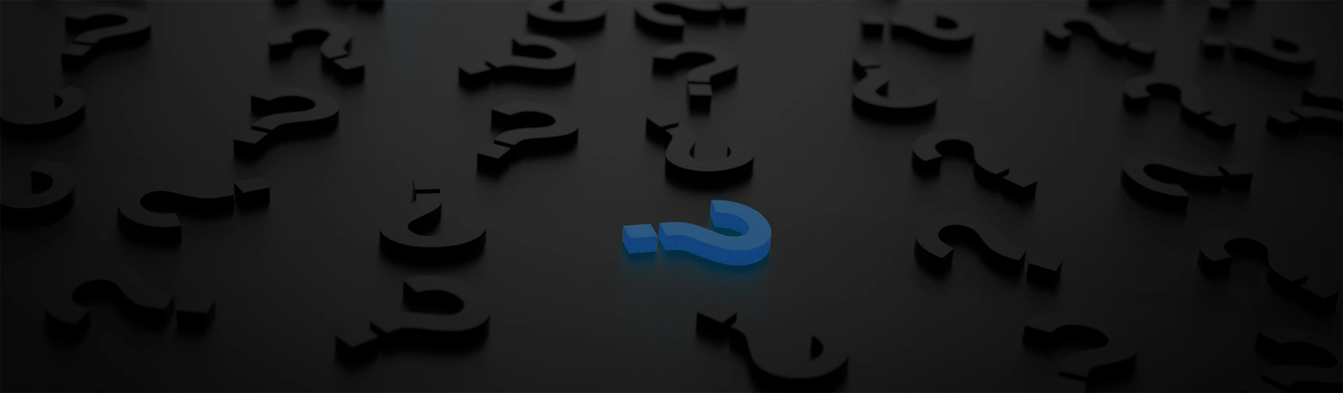 FAQ banner
