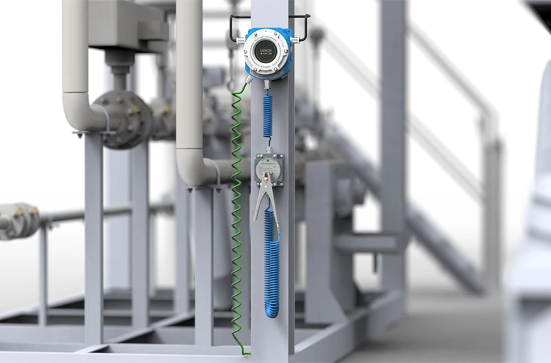 For fixed loading bays: Earthing Pro GE
