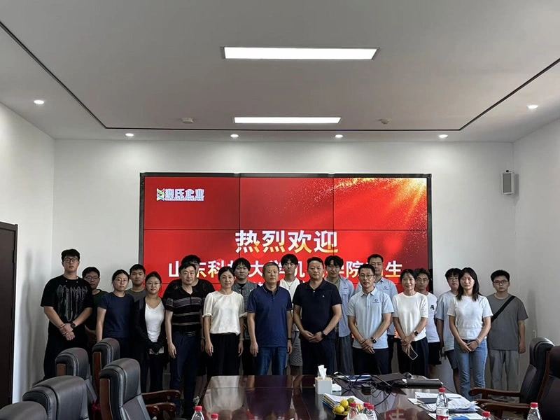Joining Hands to Cultivate Talent, Building the Future Together: Shandong University of Science and Technology and Qingdao Aobo Tech Successfully Hosted a Corporate Visit and Summer Internship Program
