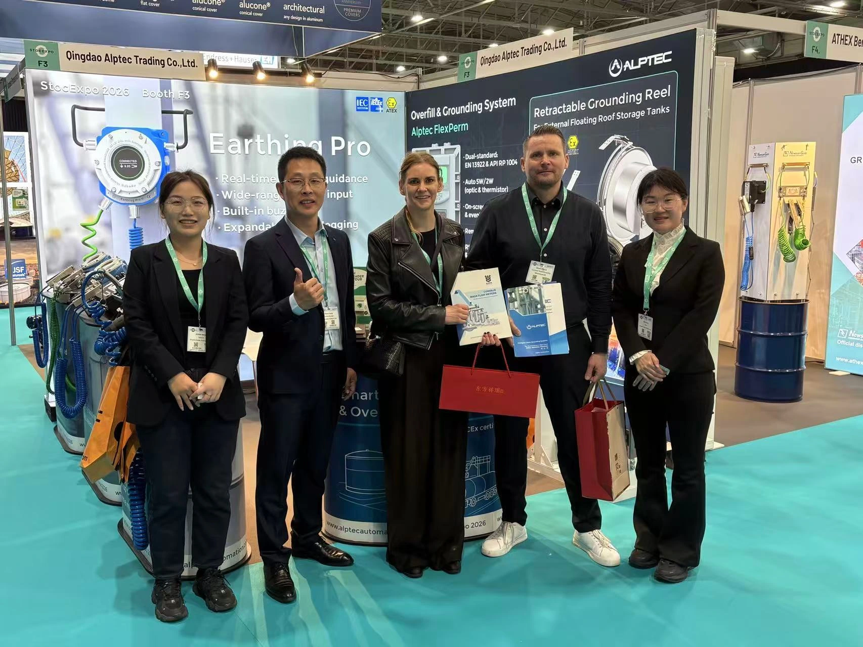 Alptec Showcases Static Grounding and Overfill Prevention Solutions at StocExpo 2026