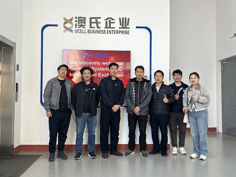 Welcome Our Mongolian Customer to Visit the ALPTEC Factory