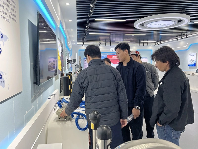 Welcome Our Mongolian Customer to Visit the ALPTEC Factory